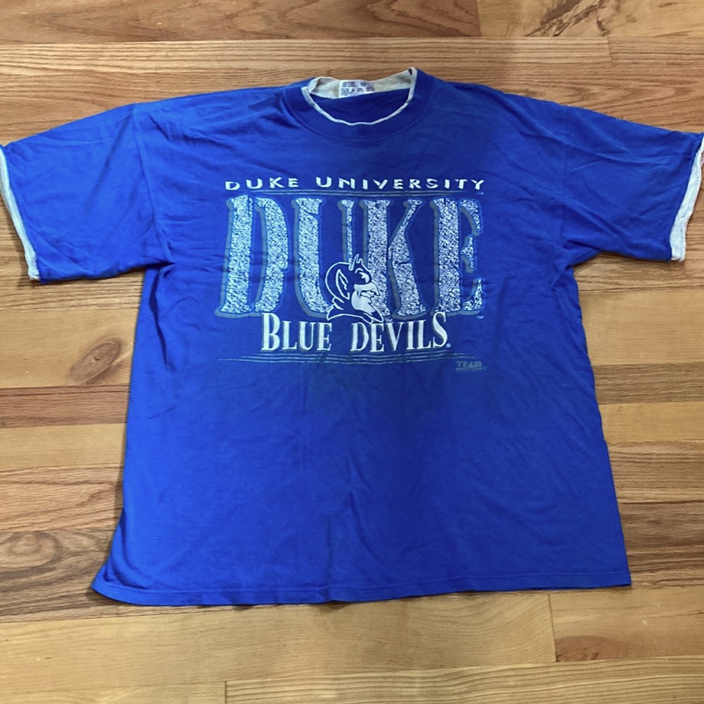 Team Expedition Apparel Official Duke University Blue Devils Size CL,100% Cotton